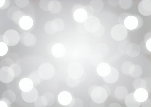光の玉ボケの銀色の背景素材 光,玉ボケ,円,グラデーション,銀色,背景のイラスト素材
