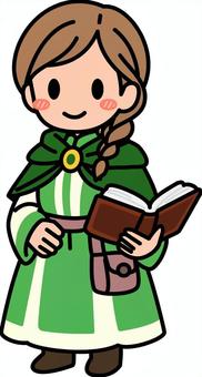 緑の魔術師です。