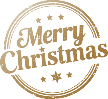 クリスマス　ロゴ18 メリークリスマス,ロゴ,マーク,ラベル,サークル,丸型,金,スタンプ,ビンテージ,レトロのイラスト素材