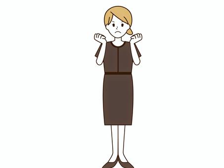 接客する女性のイラスト 女性,エステ,全身,エステティシャン,接客,美容,イラスト,人物,ネイルサロン,受付のイラスト素材
