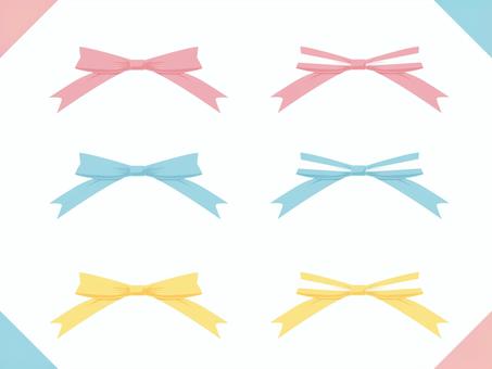 Pastel Ribbon Set, JPG, PNG and AI Pastel Ribbon Set, ribbon, decoration, pastel, JPG, PNG and AI