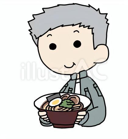 ラーメンとお爺さん