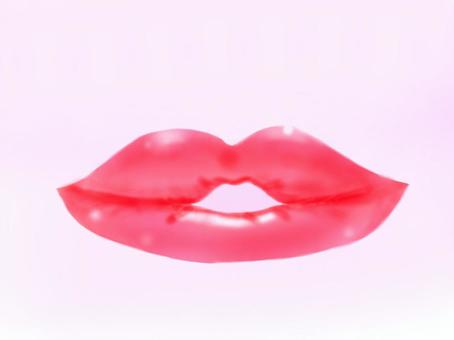 セクシーな唇、リップ セクシー,唇,顔,部位,リップ,うるツヤ,プルプル,柔らか,色気,艶めきのイラスト素材