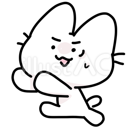 ゆるいネコが慌てる