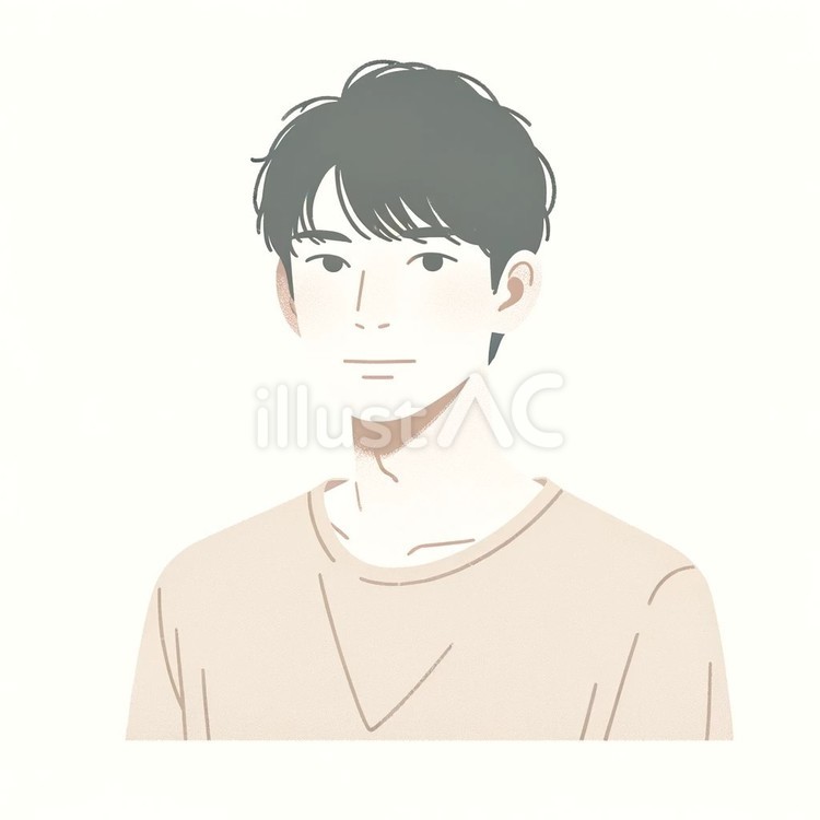男性 人,男,20代のイラスト素材