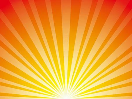 暖色系グラデーションのランダム放射状背景 放射,背景,暖色系,グラデーション,注目,エネルギッシュ,パワフル,輝き,明るい,ポジティブのイラスト素材