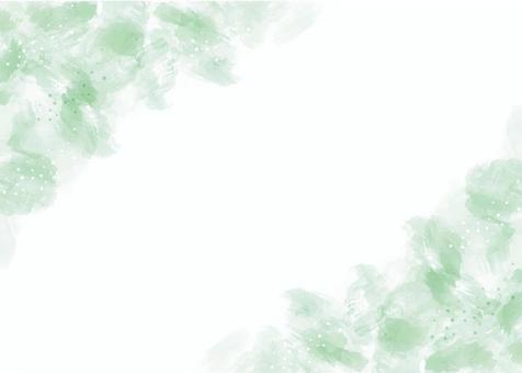 水彩の背景 緑 水彩の背景 緑 水彩,背景,フレームのイラスト素材