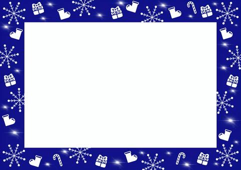 冬フレーム(クリスマス)