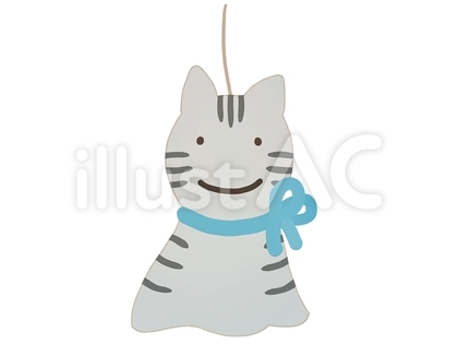 猫のてるてる坊主6
