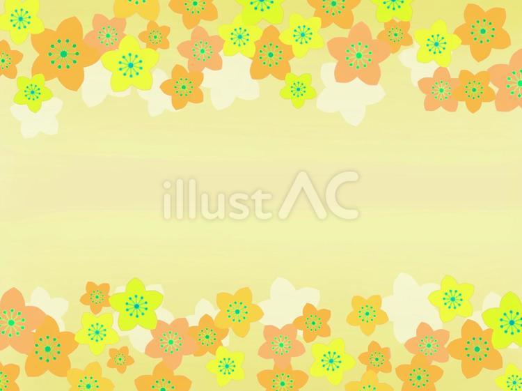 桃の花の背景 背景,春,壁紙のイラスト素材