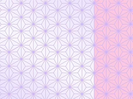 ゆめかわ配色麻の葉文様（ラベンダー） 背景,和柄,麻の葉,ゆめかわ,かわいい,シンプル,和風,和モダン,幾何学模様,伝統文様のイラスト素材