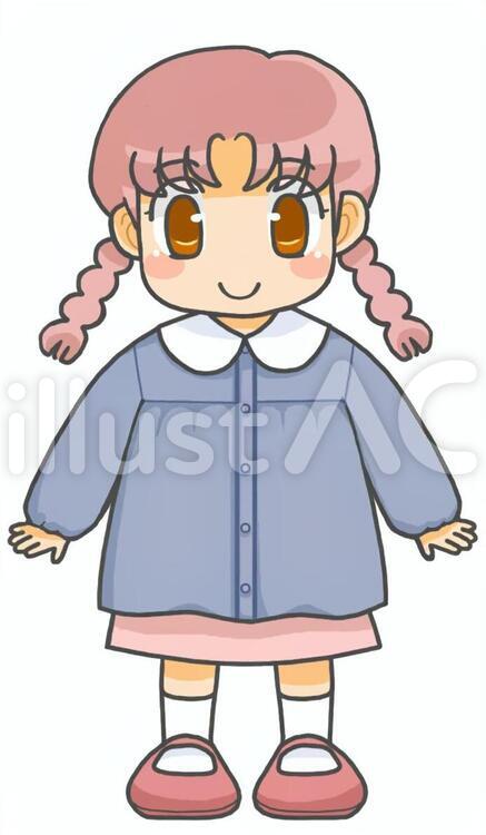 幼稚園女の子イラスト No 無料イラストなら イラストac