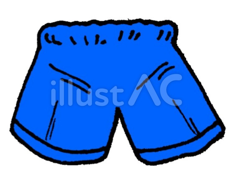 体操服 体操服,短パン,小学校のイラスト素材