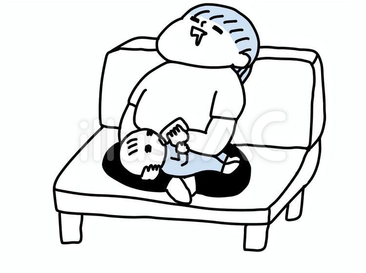 ミルクをあげるママ ミルク,授乳,ママのイラスト素材