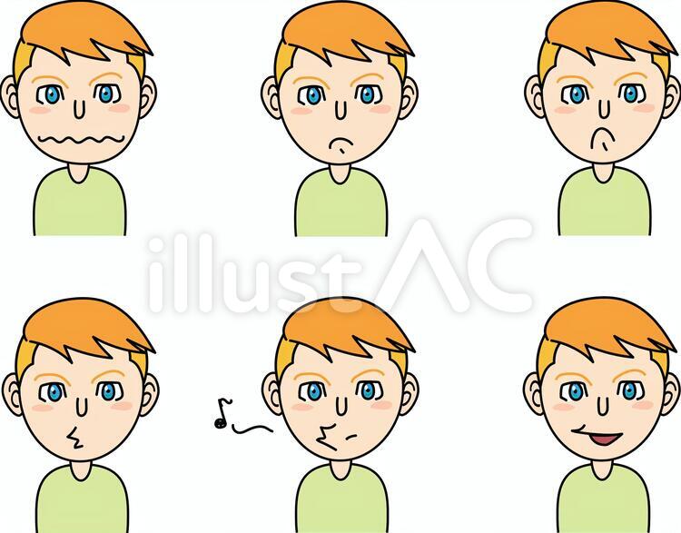 男の子(世界こども)_B004 子供,こども,外国人のイラスト素材