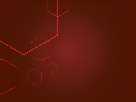 六角形グラデのテクノロジー背景 赤 背景,テクノロジー,ビジネス,赤,黒,グラデーション,六角形,未来,デジタル,サイバーのイラスト素材