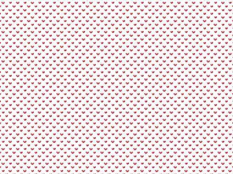 Hand-drawn heart dots on white background · Red, , JPG, PNG and AI