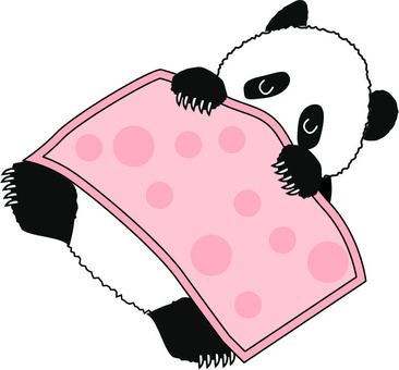 Illustration, panda, tiny, zoo, 