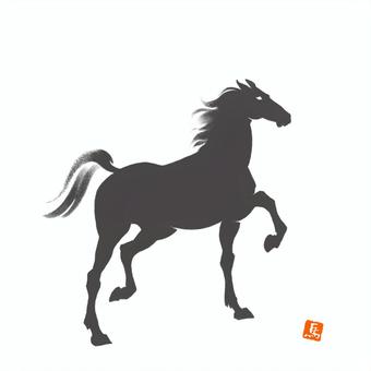 令和８年　午年年賀素材