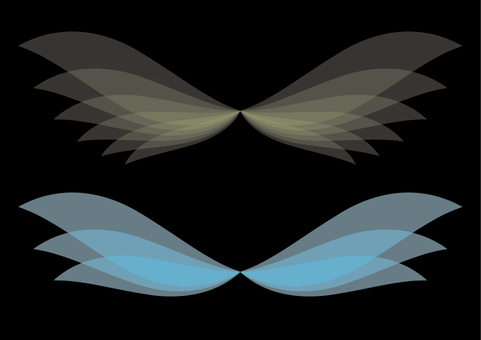 Feather Wing Yellow Light Blue Beautiful Angel, feathers, wing, yellow, JPG and AI