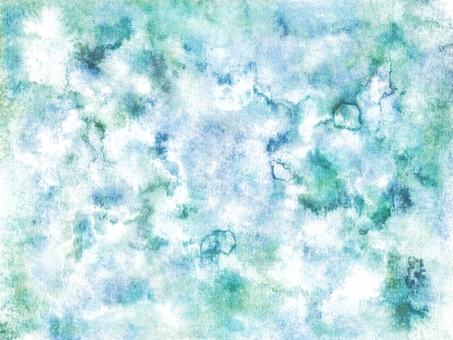 テクスチャ／39 テクスチャ,背景,質感,手描き風,水彩,まだら模様,寒色系,くすみカラー,青,青緑のイラスト素材