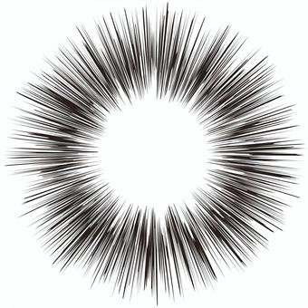 放射線　コミック　背景