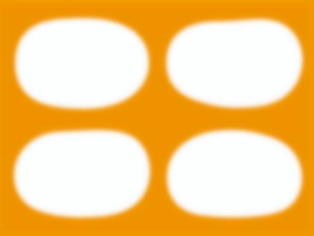 ぼかしたゆるい白楕円 楕円,フレーム,ゆるい,ぼかし,ぼやけた,白,あしらい,ほっこり,ふんわり,柔らかいのイラスト素材