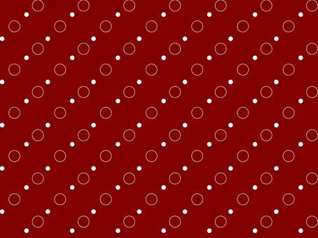 斜めサークルドット赤背景 ドット,サークル,斜め,赤,背景,柄,模様,総柄,パターン,素材のイラスト素材