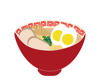 ラーメン 麺類,ラーメン,食べ物,食,料理のイラスト素材