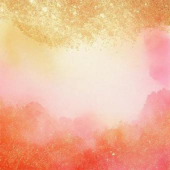 赤と金の抽象的な水彩背景