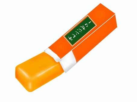 牛乳パックで作るオレンジゼリー ゼリー,オレンジ,牛乳パック,寒天,ゼラチン,おやつ,スイーツ,デザート,食べ物のイラスト素材