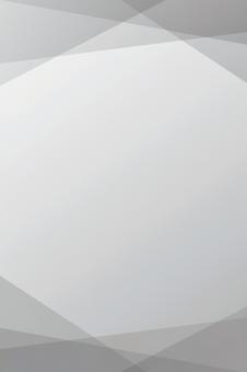ポリゴンフレーム背景 グレーグラデ 縦 背景,グラデーション,フレーム,グレー,シルバー,ポリゴン,幾何学,飾り枠,見出し,タイトルのイラスト素材