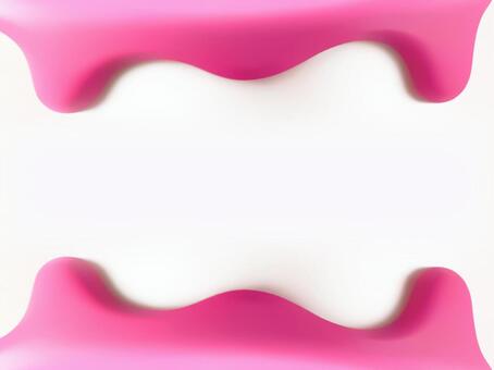 ピンクのペンキが垂れるラインの壁紙素材 ピンク,ペンキ,垂れる,ライン,背景,壁紙,液体,絵具,インク,流れるのイラスト素材