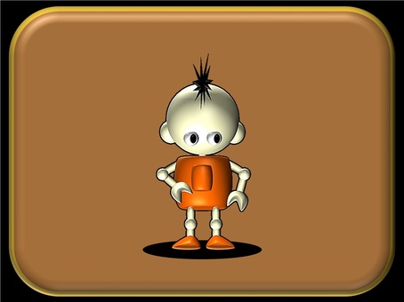 パペット　男の子　553 パペット,男の子,メルヘン,ファンタジー,キャラクターのイラスト素材