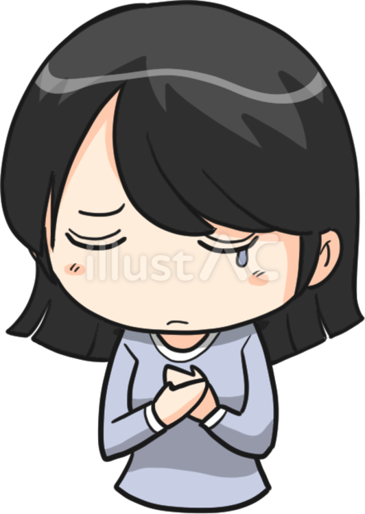 心の病気 人,人物,女性のイラスト素材