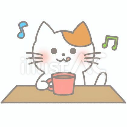コーヒーと猫