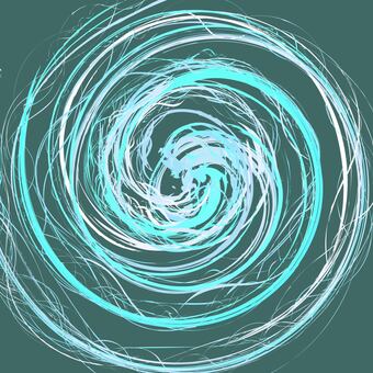 渦巻くイメージ 渦巻く,うねり,糸,回転,台風,吸い込む,抽象的,イメージのイラスト素材