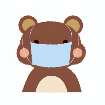 戴著面具的熊, JPG 和 PNG 戴著面具的熊, 黑眼圈, 動物, 擬人化, JPG 和 PNG