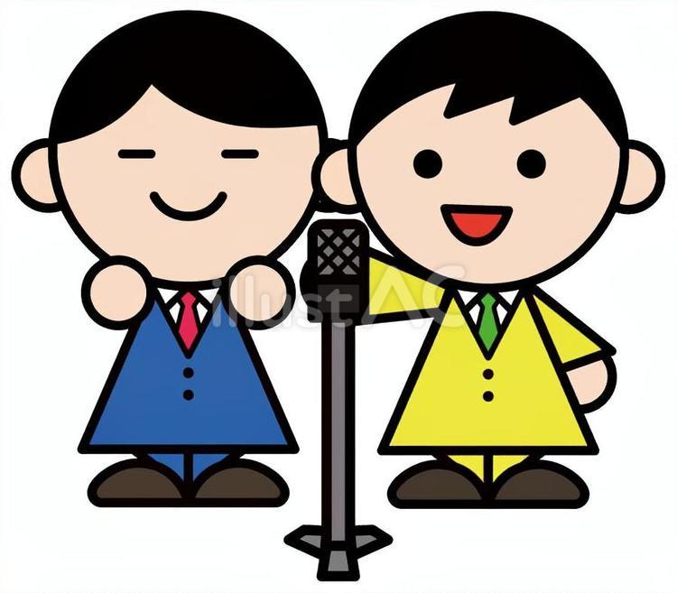 お笑い芸人イラスト - No: 26364457｜無料イラスト・フリー素材なら「イラストAC」