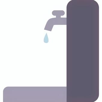 【そのまま使える】蛇口 【そのまま使える】蛇口 蛇口,水場,水道,手洗い,洗浄,水,水道水,水滴,飲み水,アイコンのイラスト素材