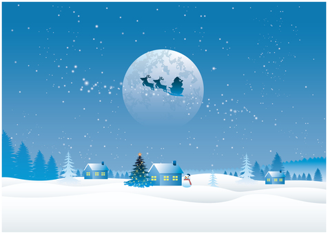 クリスマス背景 クリスマス背景 クリスマス,冬,雪,林,冬季,森林,植物,12月,クリスマスイブ,森のイラスト素材