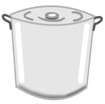 寸胴鍋 寸胴,鍋,ステンレス,大鍋,深型,業務用,大容量,大きいのイラスト素材