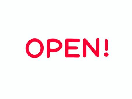 OPEN ロゴ 手書き,手描き,シンプル,かわいい,open,オープン,赤,レッドのイラスト素材