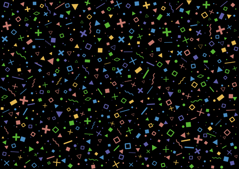 カラフルなメンフィススタイル メンフィススタイル,抽象的,幾何学模様,背景,鮮やかな,ネオンカラー,シームレス,ベクターパターン,モザイク,形状のイラスト素材