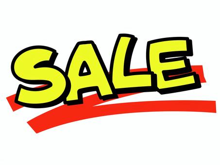 POP①SALE pop,店頭,商品,売り上げ,販促,価格,値段,手描き風,文字,セリフのイラスト素材
