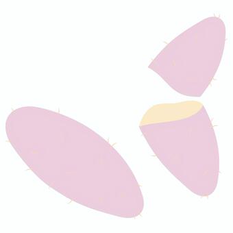 さつまいも さつまいも,いも,食べ物,秋,焼き芋,単品,素材,イラストのイラスト素材
