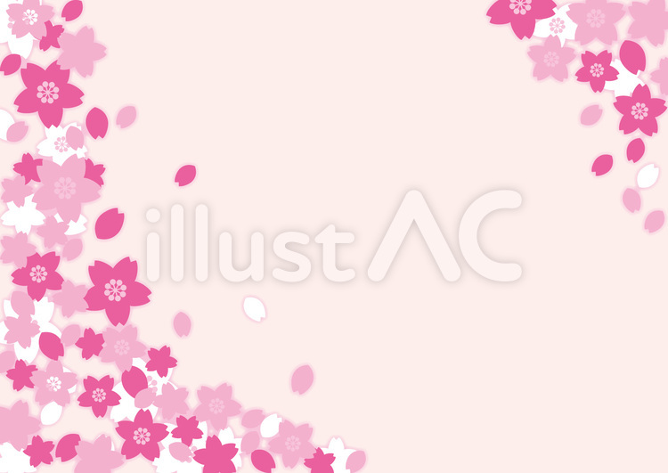 桜 花,花びら,サクラのイラスト素材