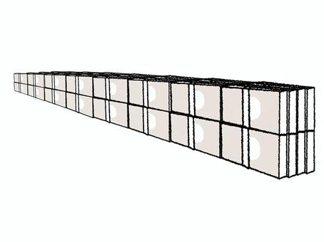 お札の壁 お札,お金,壁,pop調,手描き,挿絵,ワンポイント,素材,商用可,無料のイラスト素材