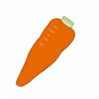 かわいい人参のイラスト 人参,手描き,かわいい,野菜,秋,八百屋,農作物,自然,収穫,栄養のイラスト素材