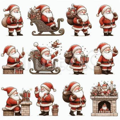 クリスマス,サンタクロースの仕事4